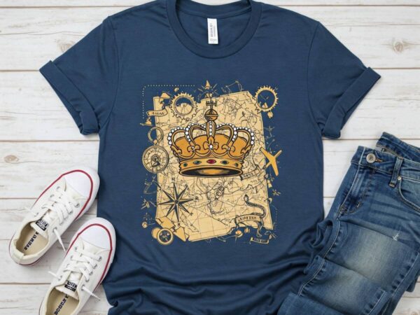 Crowned Traveler Graphic Tee